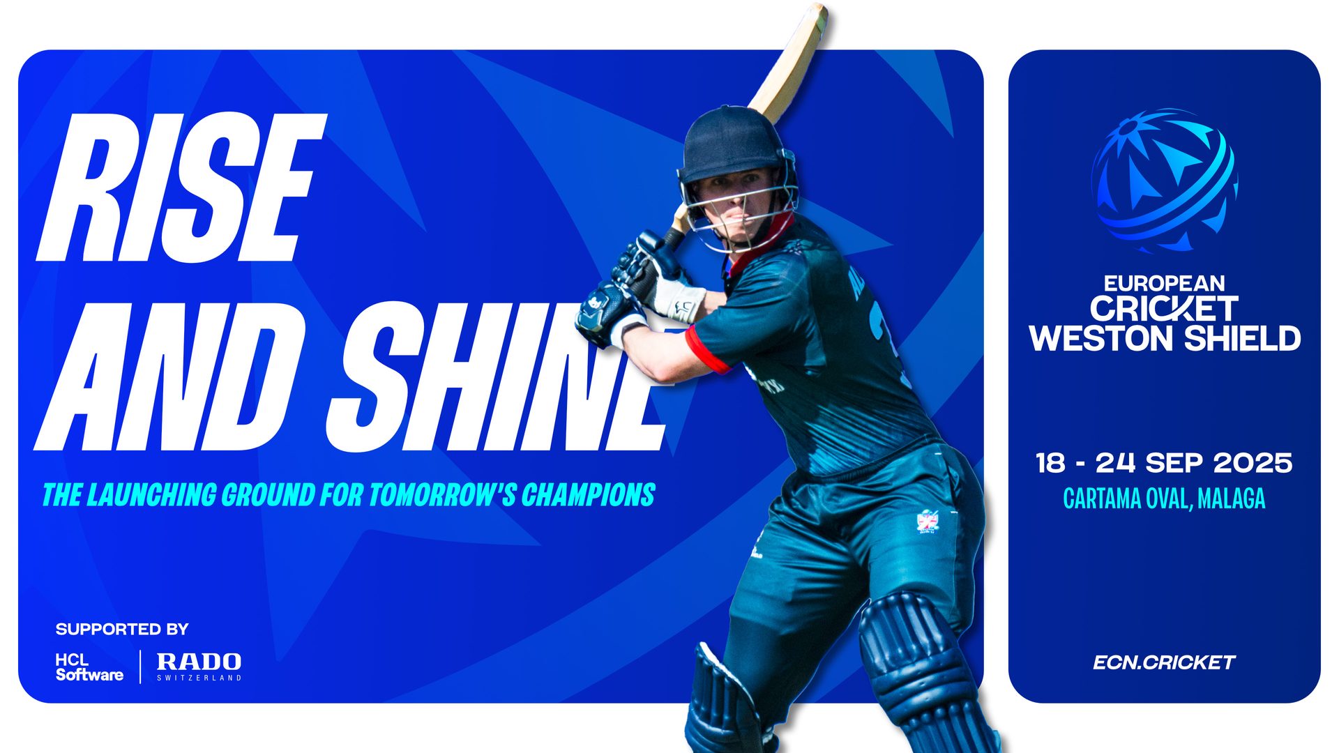 Weston Shield 2025 Main Banner