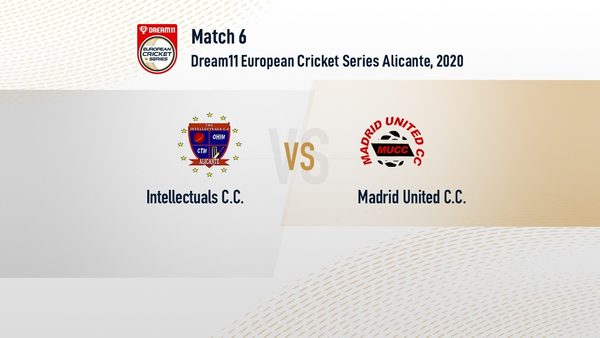 preview-match-6-intellectuals-vs-madrid-united-dream11-european-cricket-series-alicante.Click to read full article.