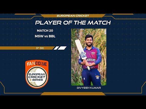 potm-dkumar-msw-vs-bbl-highlights-fancode-ecs-malta-encore-day-5-malta-2021.Click to read full article.
