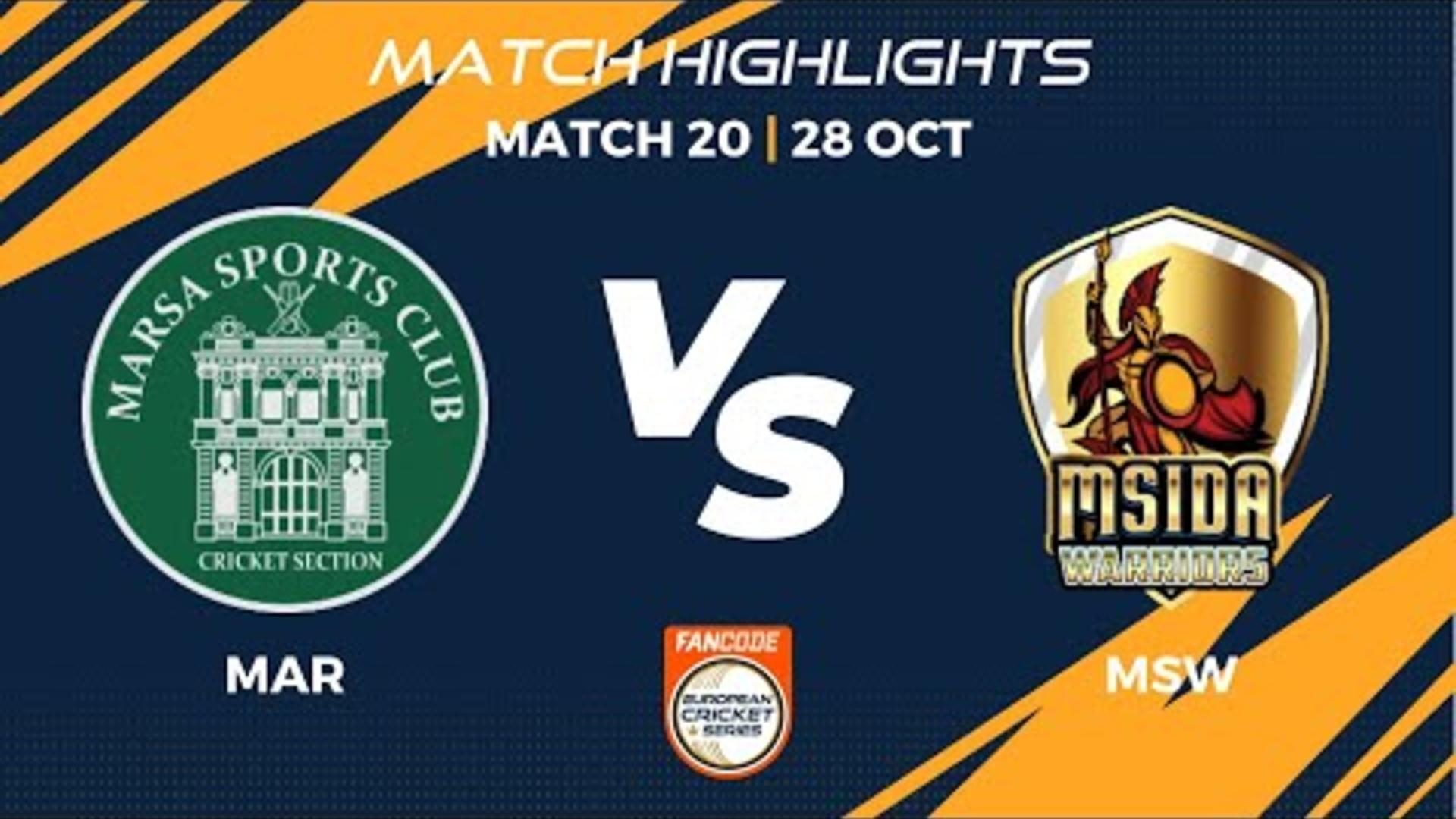 match-20-mar-vs-msw-highlights-fancode-ecs-malta-2022-day-5-ecs22646.Click to read full article.