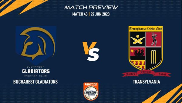 bucharest-gladiators-vs-transylvania-match-43-fancode-ecs-romania-2023.Click to read full article.