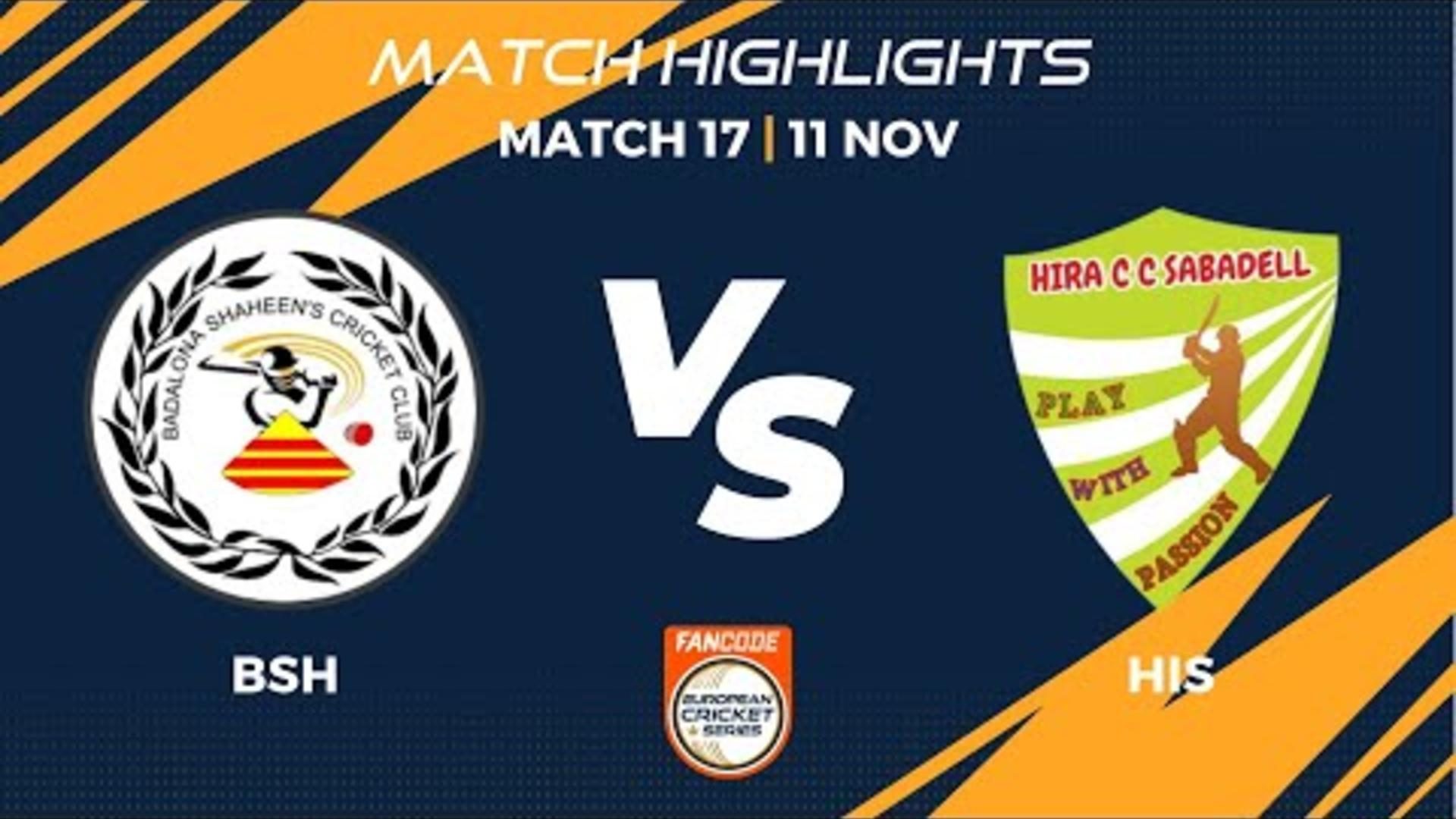 match-17-bsh-vs-his-highlights-fancode-ecs-spain-barcelona-2022-ecs22691.Click to read full article.