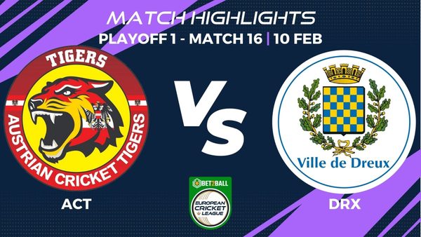 playoff-1-act-vs-drx-highlights-bet2ball-european-cricket-league-day-4group-aecl22ecl22016.Click to read full article.